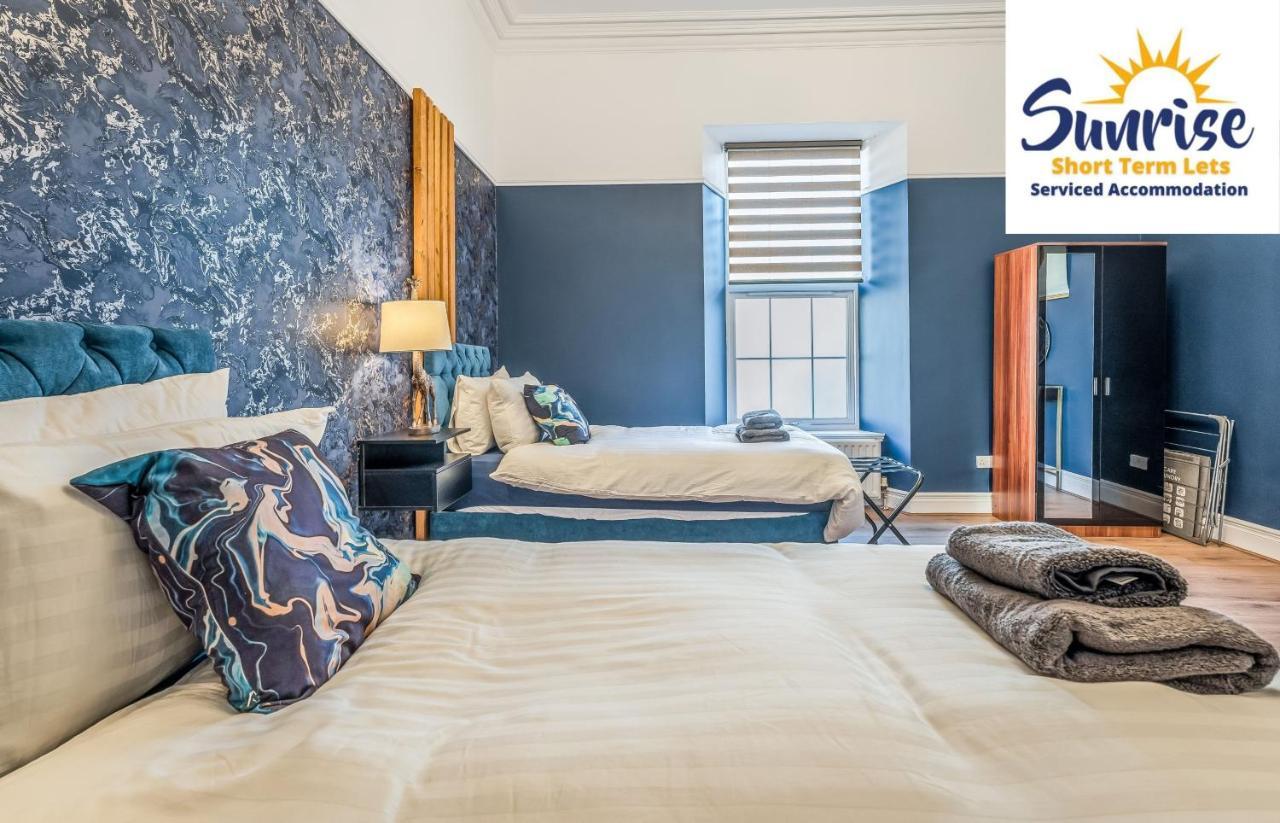 Presidential Apartment, Family Home, Luxury Bedrooms, 2 Rooms, 1 King Bed, 2 Single Beds, Free Wifi, Free Parking, Tourists, Business Travelers, Relocation, Beautiful River Views, - Long Stays, Invoice And Reduced Price Are Only Via Sunrise Short Let 던디 외부 사진