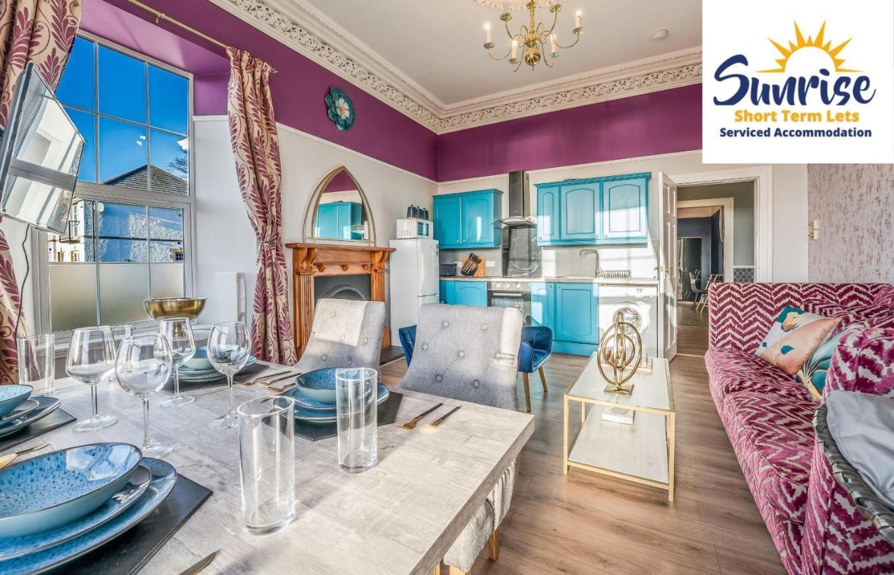 Presidential Apartment, Family Home, Luxury Bedrooms, 2 Rooms, 1 King Bed, 2 Single Beds, Free Wifi, Free Parking, Tourists, Business Travelers, Relocation, Beautiful River Views, - Long Stays, Invoice And Reduced Price Are Only Via Sunrise Short Let 던디 외부 사진