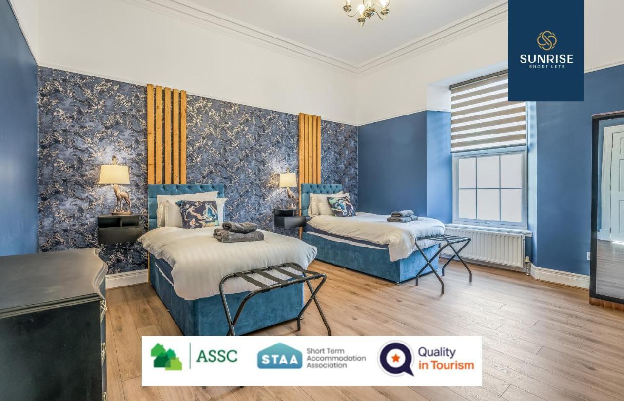 Presidential Apartment, Family Home, Luxury Bedrooms, 2 Rooms, 1 King Bed, 2 Single Beds, Free Wifi, Free Parking, Tourists, Business Travelers, Relocation, Beautiful River Views, - Long Stays, Invoice And Reduced Price Are Only Via Sunrise Short Let 던디 외부 사진
