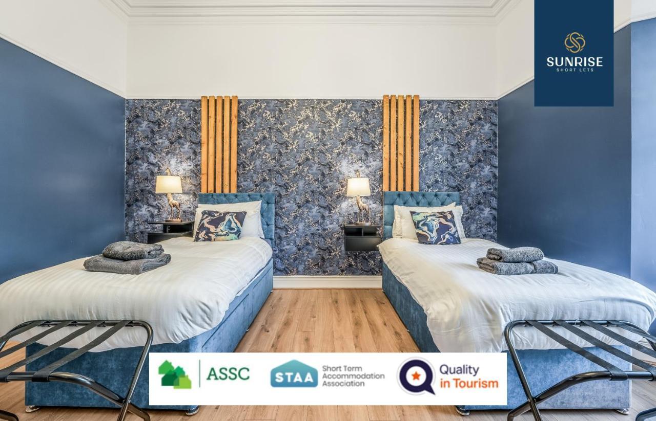 Presidential Apartment, Family Home, Luxury Bedrooms, 2 Rooms, 1 King Bed, 2 Single Beds, Free Wifi, Free Parking, Tourists, Business Travelers, Relocation, Beautiful River Views, - Long Stays, Invoice And Reduced Price Are Only Via Sunrise Short Let 던디 외부 사진